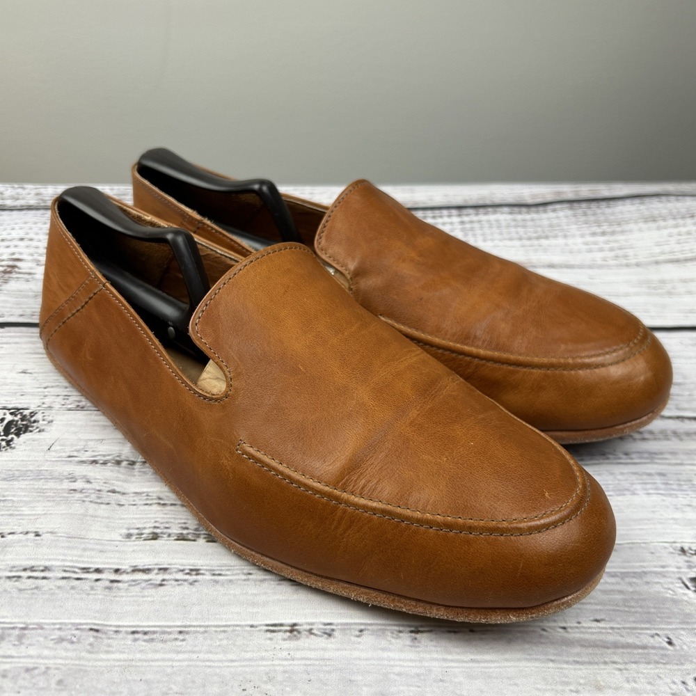 Adelante Loafers Shoes Mens 10.5D The Tomás Loafer Calf Leather Flat Driving Moc